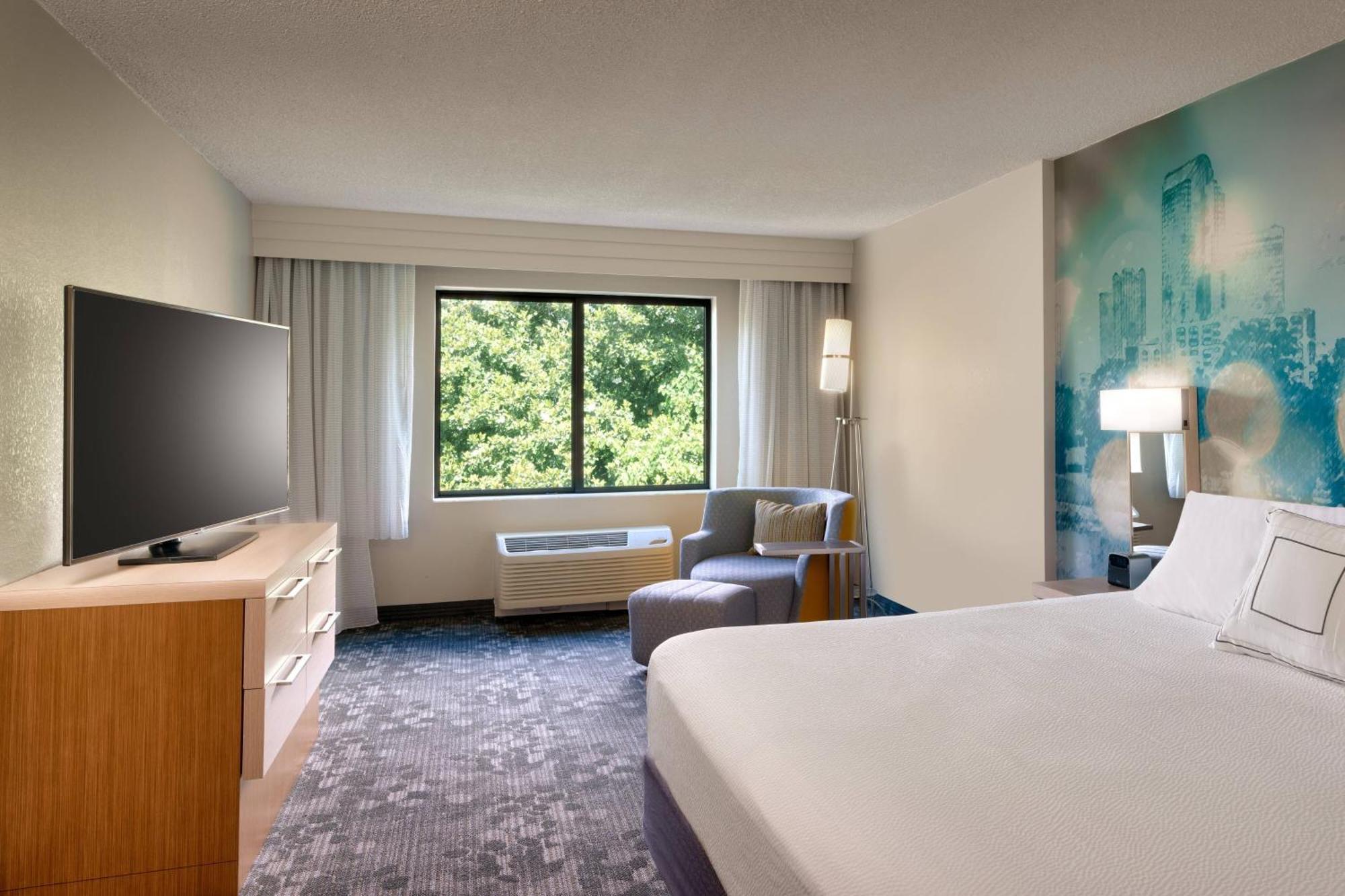 Courtyard By Marriott Charlotte Airport/Billy Graham Parkway Hotell Exteriör bild